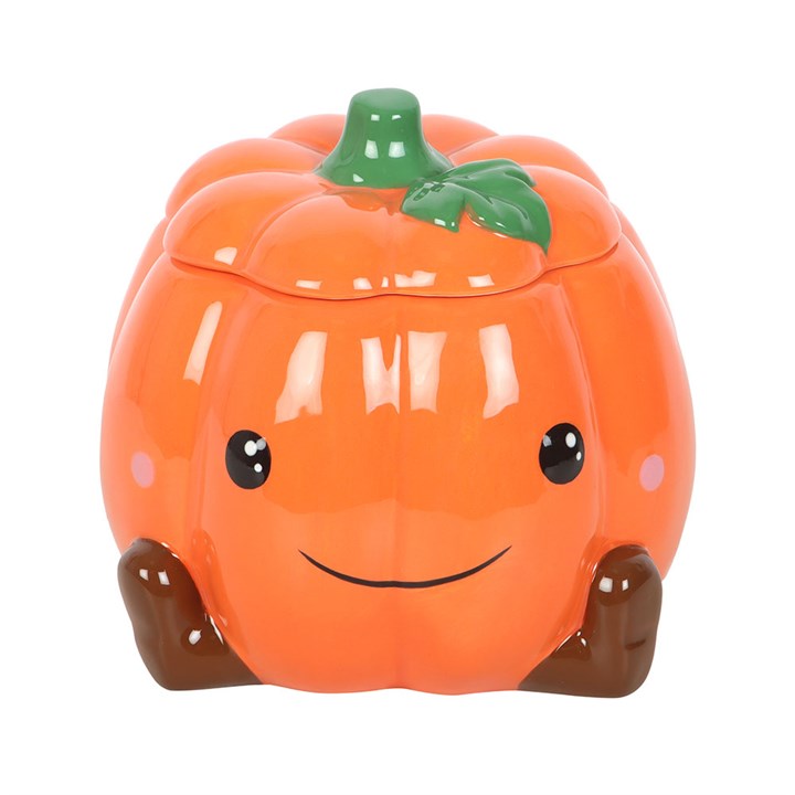 Cute Smiling Pumpkin Oil & Wax Warmer