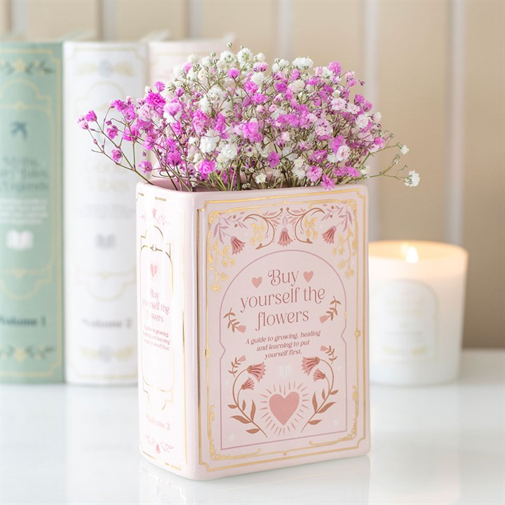 Book Shaped Vase