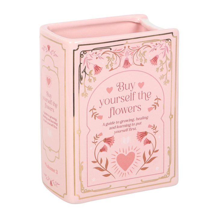 Book Shaped Vase