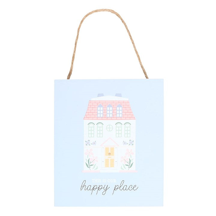 This is our happy place sign