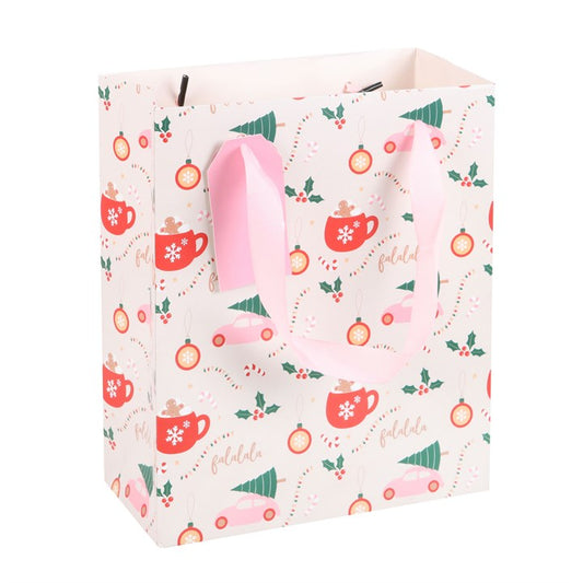 23cm Sugar plum Christmas Gift Bag