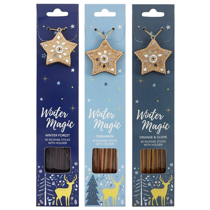 WINTER MAGIC INCENSE STICKS - Fragrance Gift Set - Christmas Christmas Fragrance