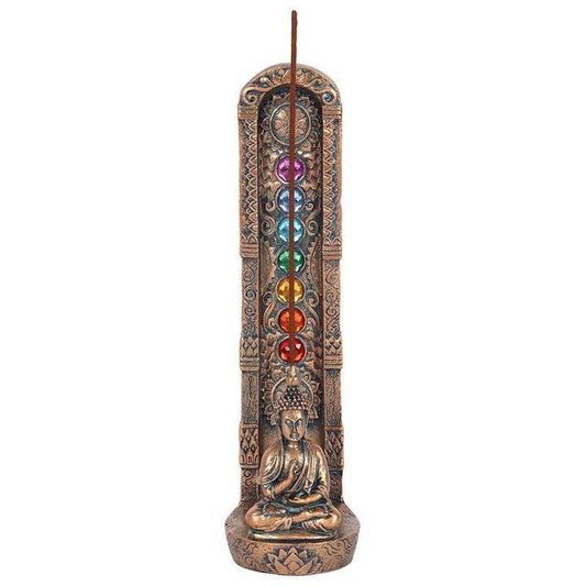 CHAKRA AND BUDDHA INCENSE HOLDER