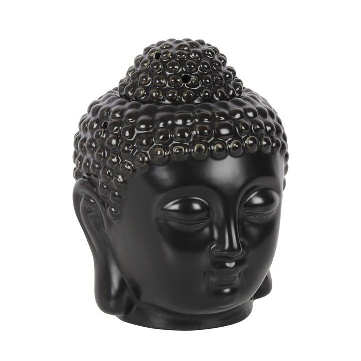 BLACK BUDDHA HEAD OIL BURNER