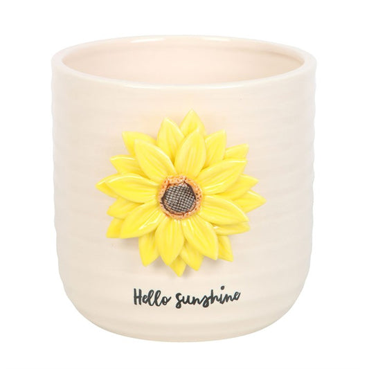 Hello sunshine Plant pot