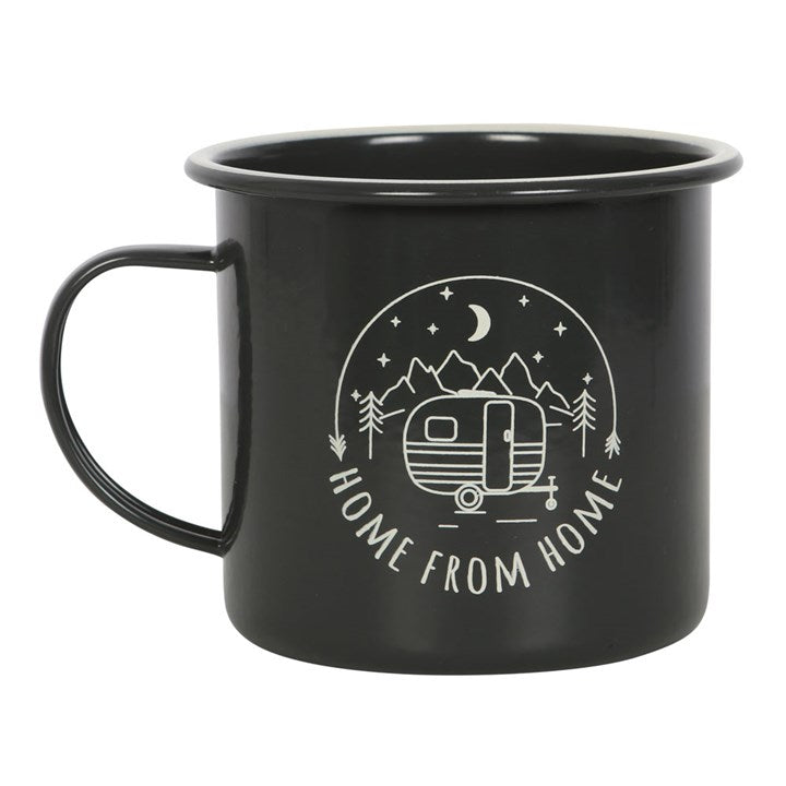 Home From Home Enamel Mug