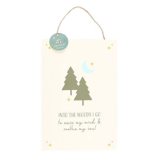 Into The Woods hanging Sign
