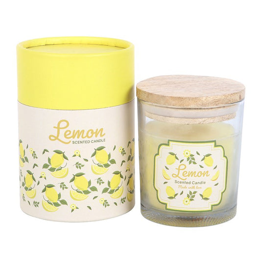 Lemon scented Candle