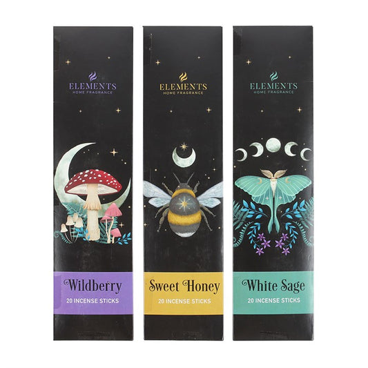 Set Of 3 Dark Forest Incense Sticks