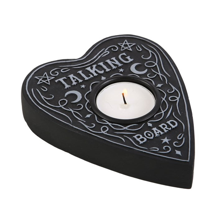 Black Talking Board tea Light Holder