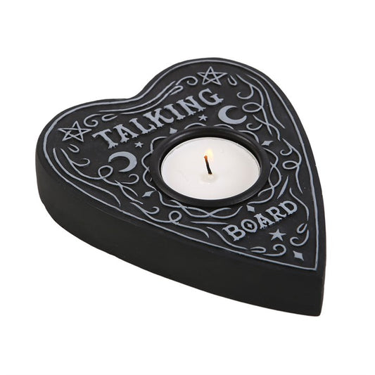 Black Talking Board tea Light Holder