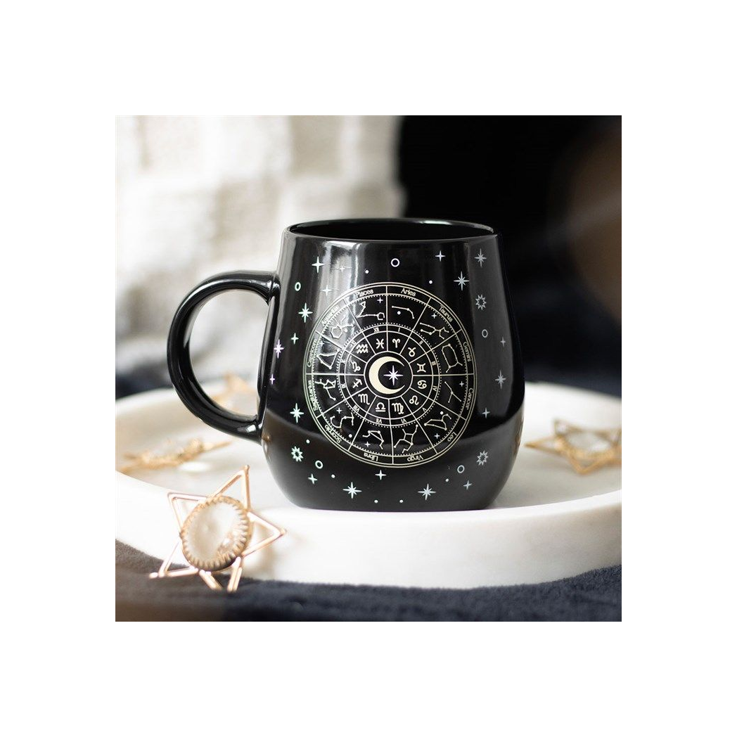 Astrology Wheel Heat Change Mug