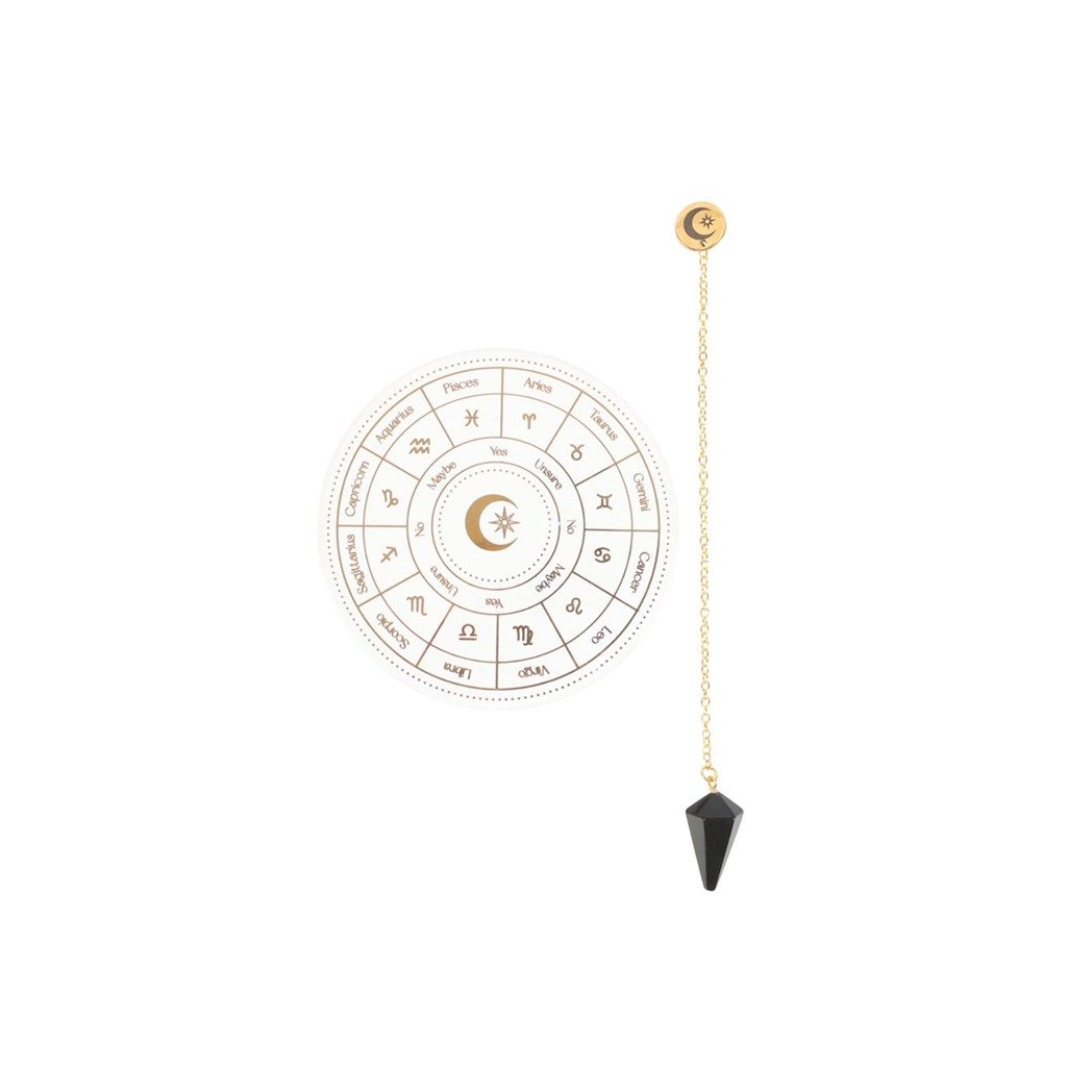 Astrology Wheel Pendulum Divination Kit