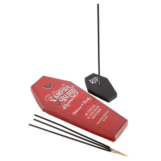 Vampire Blood Incense Stick & Coffin Holder