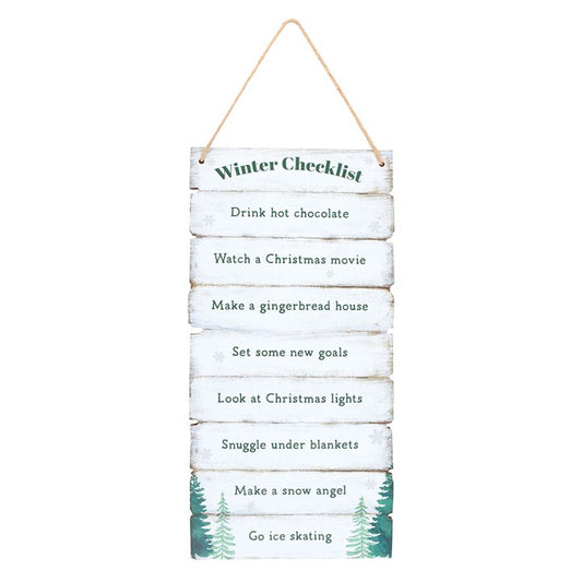 Winter Wonderland Checklist