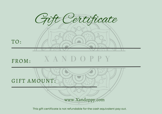 Xandoppy Gift Voucher